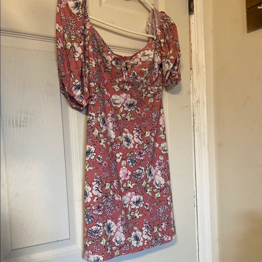 Floral Pink Dress